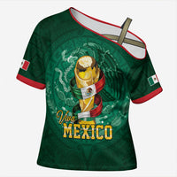 Custom Mexican Soccer 2026 Cross Shoulder Shirt Viva Mexico