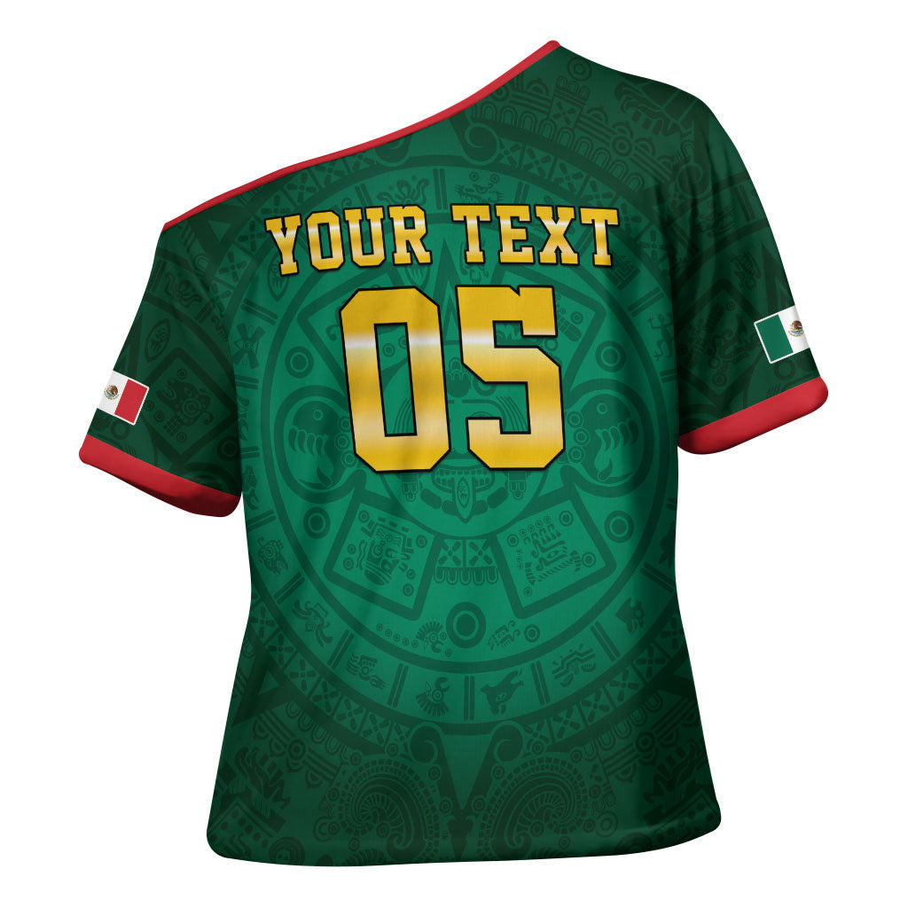 Custom Mexican Soccer 2026 Cross Shoulder Shirt Viva Mexico
