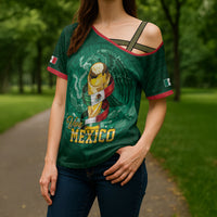 Custom Mexican Soccer 2026 Cross Shoulder Shirt Viva Mexico