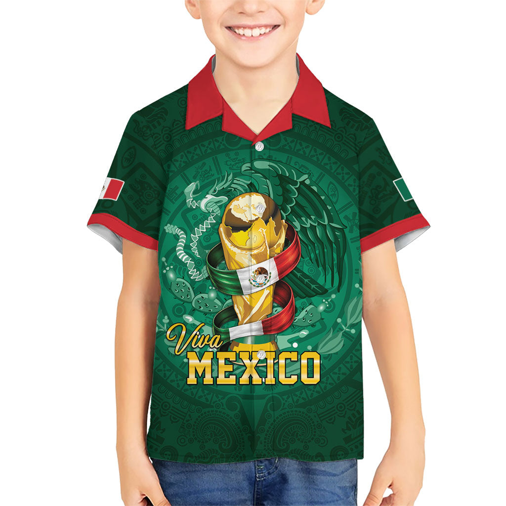 Custom Mexican Soccer 2026 Hawaiian Shirt Viva Mexico