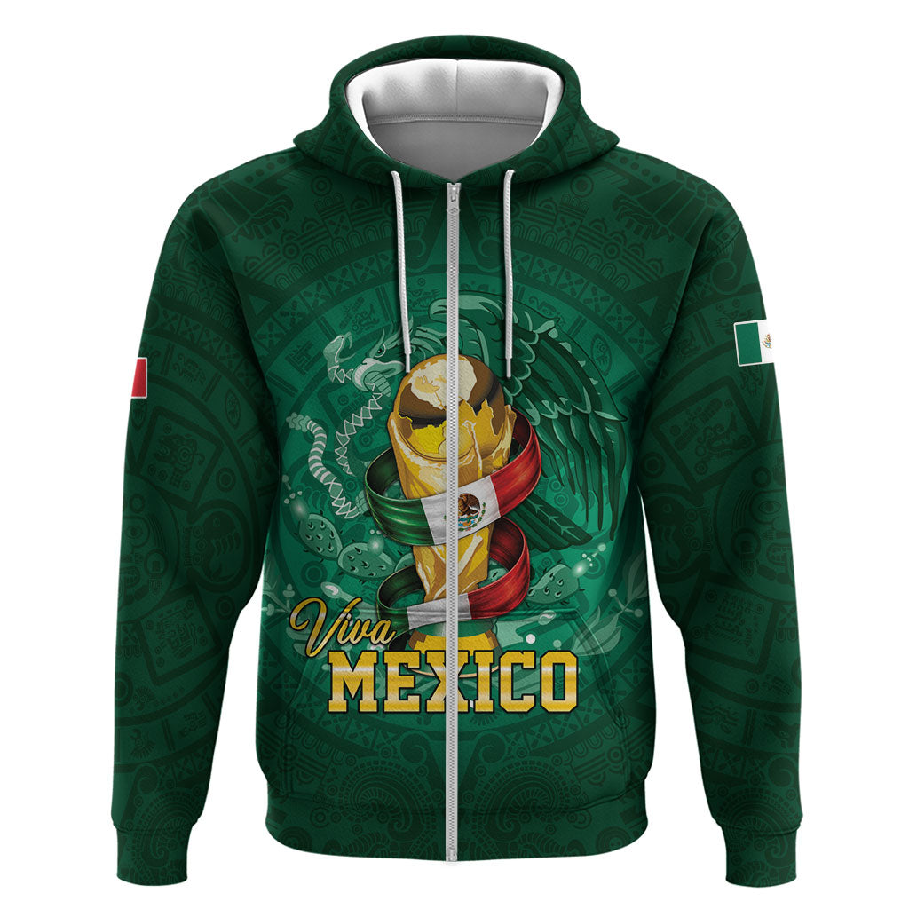 Custom Mexican Soccer 2026 Hoodie Viva Mexico