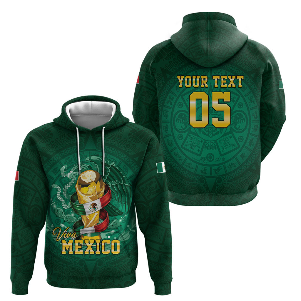 Custom Mexican Soccer 2026 Hoodie Viva Mexico