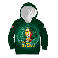 Custom Mexican Soccer 2026 Kid Hoodie Viva Mexico