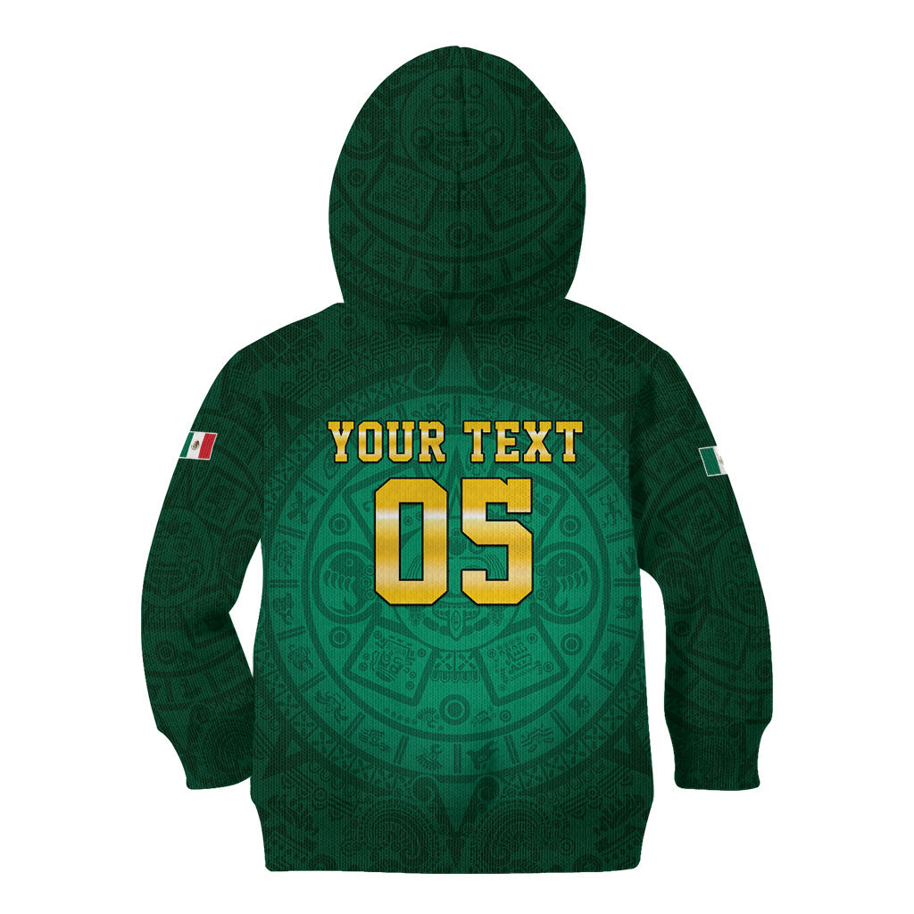 Custom Mexican Soccer 2026 Kid Hoodie Viva Mexico