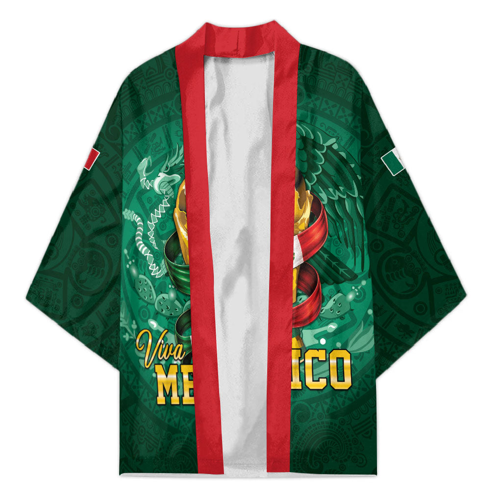 Custom Mexican Soccer 2026 Kimono Viva Mexico