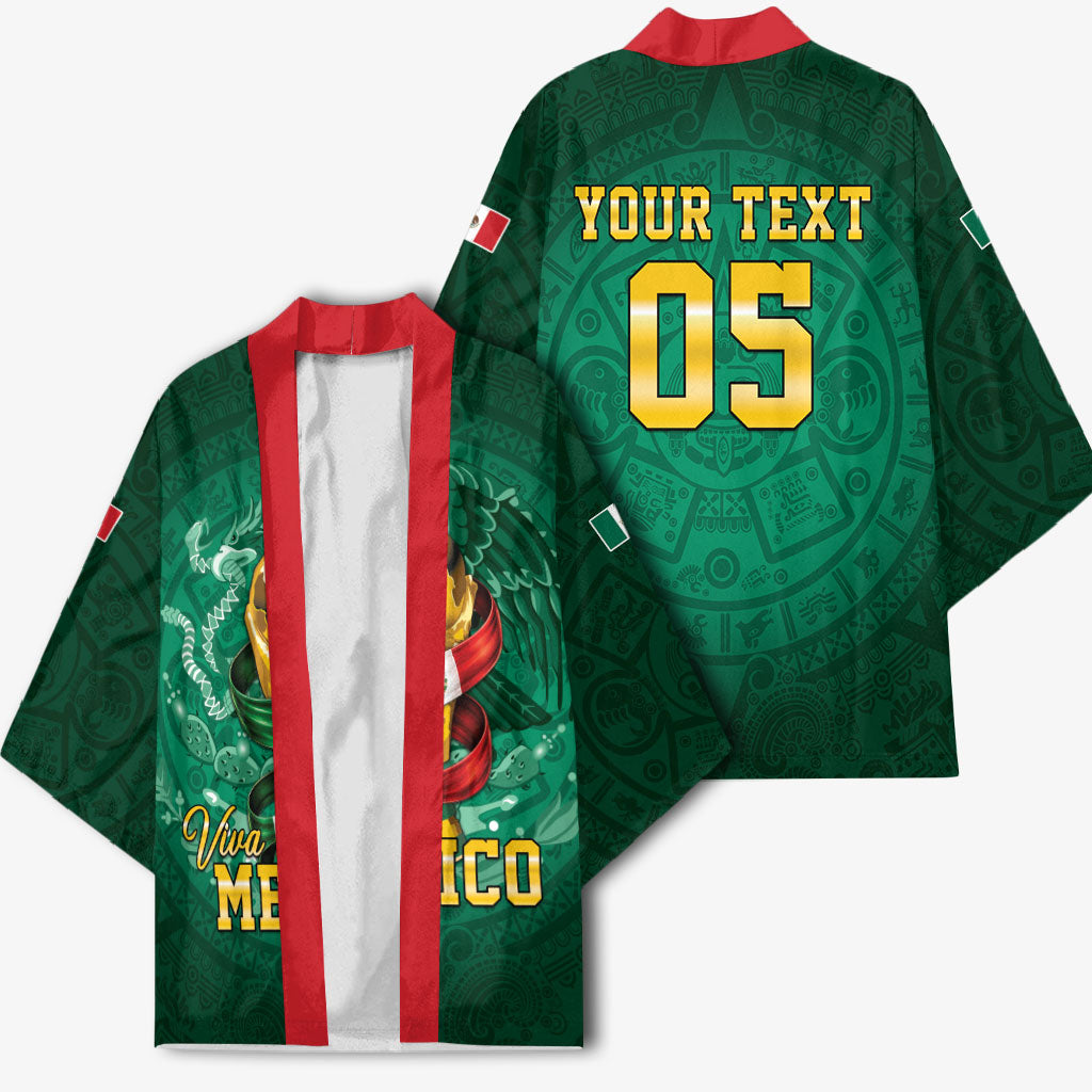 Custom Mexican Soccer 2026 Kimono Viva Mexico