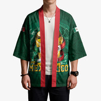 Custom Mexican Soccer 2026 Kimono Viva Mexico