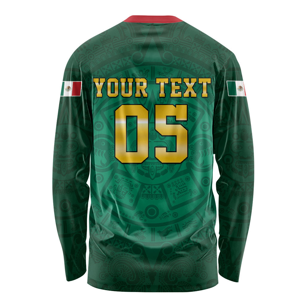 Custom Mexican Soccer 2026 Long Sleeve Shirt Viva Mexico