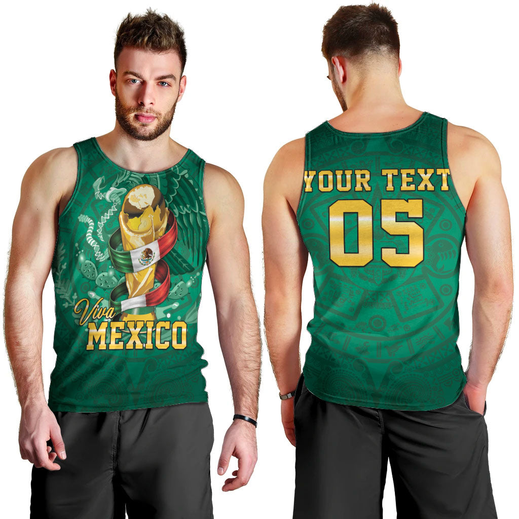 Custom Mexican Soccer 2026 Men Tank Top Viva Mexico