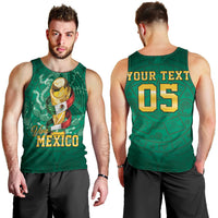 Custom Mexican Soccer 2026 Men Tank Top Viva Mexico