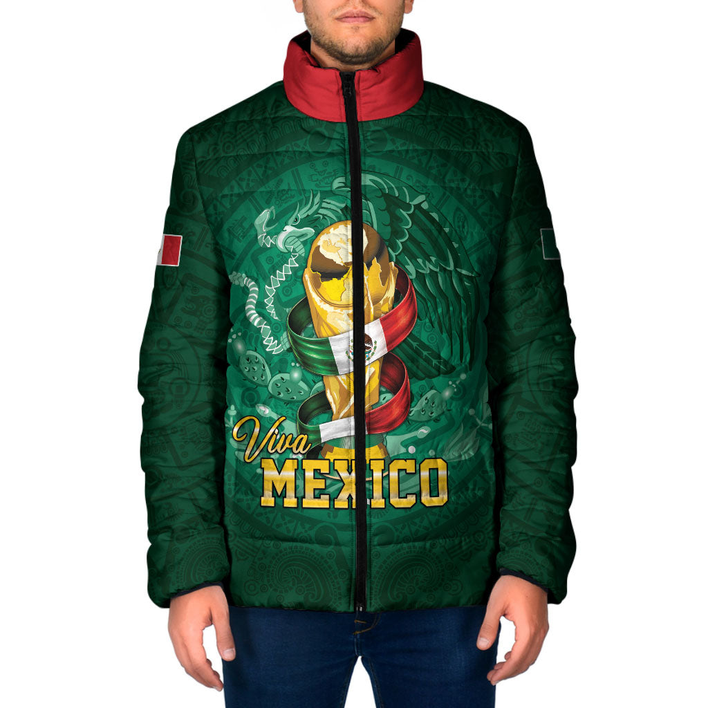 Custom Mexican Soccer 2026 Padded Jacket Viva Mexico