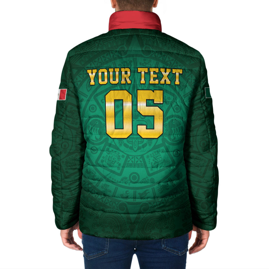 Custom Mexican Soccer 2026 Padded Jacket Viva Mexico