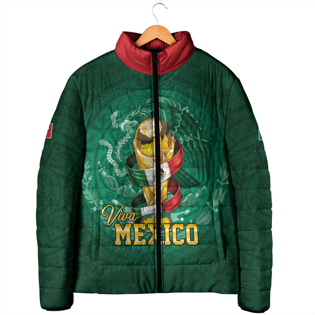 Custom Mexican Soccer 2026 Padded Jacket Viva Mexico