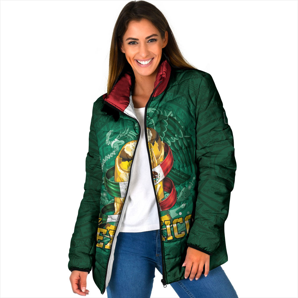 Custom Mexican Soccer 2026 Padded Jacket Viva Mexico
