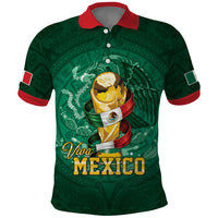 Custom Mexican Soccer 2026 Polo Shirt Viva Mexico