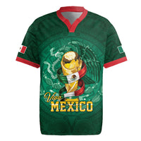 Custom Mexican Soccer 2026 Rugby Jersey Viva Mexico