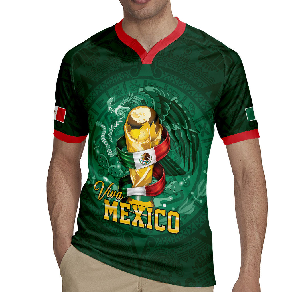 Custom Mexican Soccer 2026 Rugby Jersey Viva Mexico