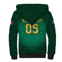Custom Mexican Soccer 2026 Sherpa Hoodie Viva Mexico