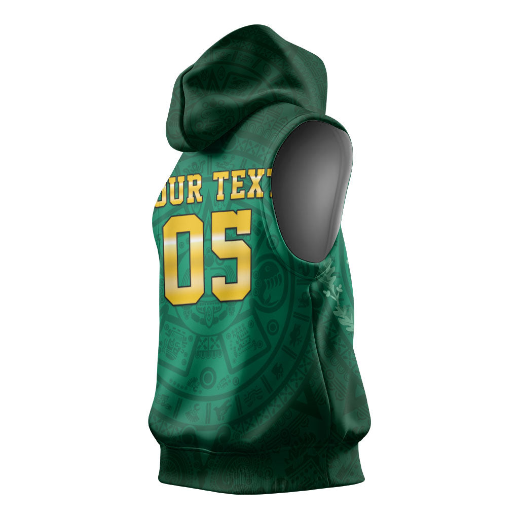 Custom Mexican Soccer 2026 Sleeveless Hoodie Viva Mexico