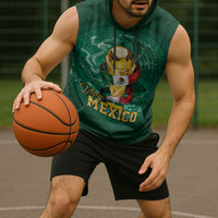 Custom Mexican Soccer 2026 Sleeveless Hoodie Viva Mexico