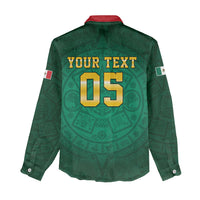 Custom Mexican Soccer 2026 Women Casual Shirt Viva Mexico