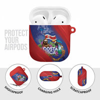 Costa Rica Independence Day AirPods Case 204 Years Of Freedom - Wonder Print Shop