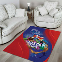 Costa Rica Independence Day Area Rug 204 Years Of Freedom - Wonder Print Shop
