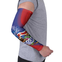 Costa Rica Independence Day Arm Sleeves 204 Years Of Freedom - Wonder Print Shop