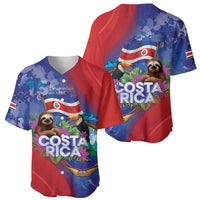 Costa Rica Independence Day Baseball Jersey 204 Years Of Freedom - Wonder Print Shop