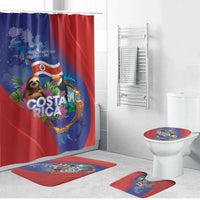 Costa Rica Independence Day Bathroom Set 204 Years Of Freedom - Wonder Print Shop