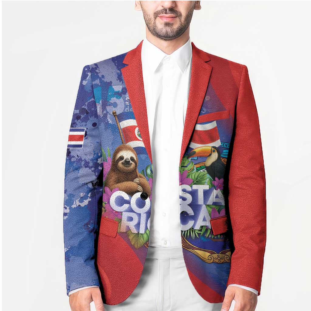 Costa Rica Independence Day Blazer 204 Years Of Freedom - Wonder Print Shop