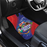 Costa Rica Independence Day Car Mats 204 Years Of Freedom - Wonder Print Shop