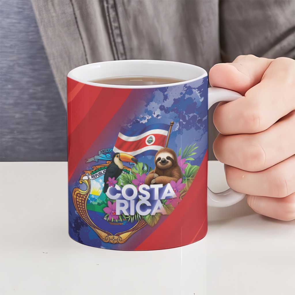 Costa Rica Independence Day Ceramic Mug 204 Years Of Freedom - Wonder Print Shop