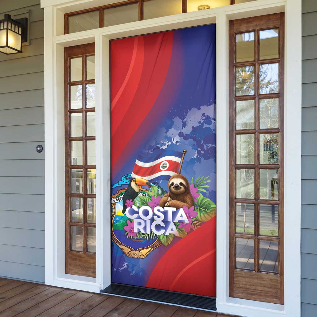 Costa Rica Independence Day Door Cover 204 Years Of Freedom - Wonder Print Shop