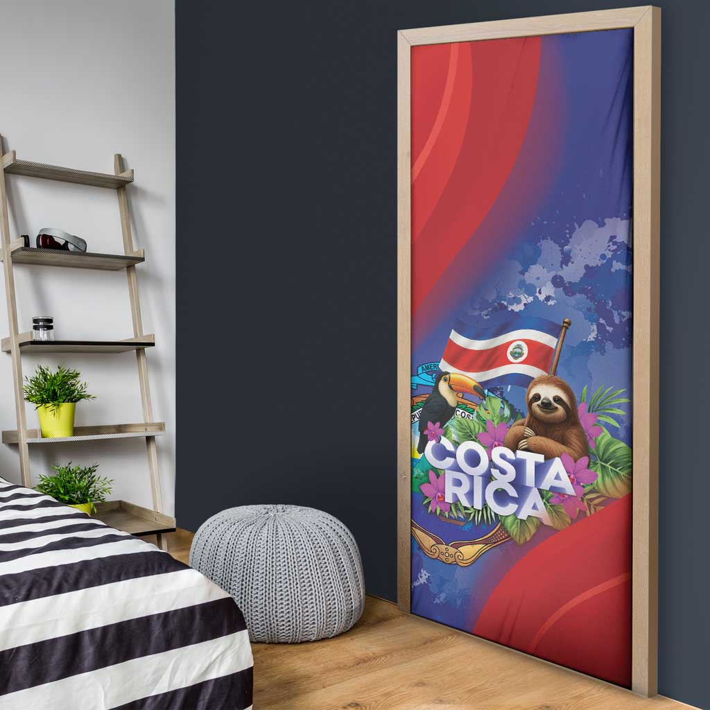 Costa Rica Independence Day Door Cover 204 Years Of Freedom - Wonder Print Shop