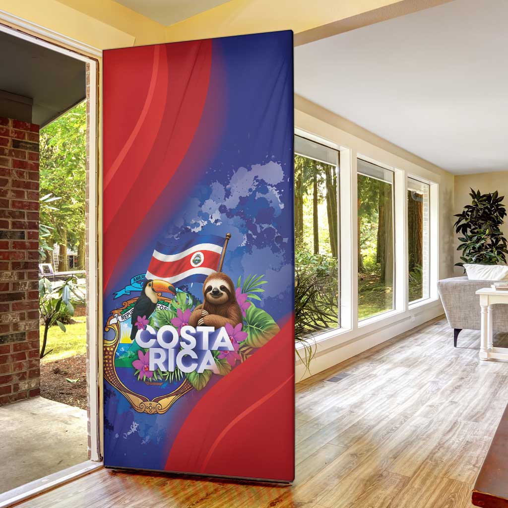 Costa Rica Independence Day Door Cover 204 Years Of Freedom - Wonder Print Shop