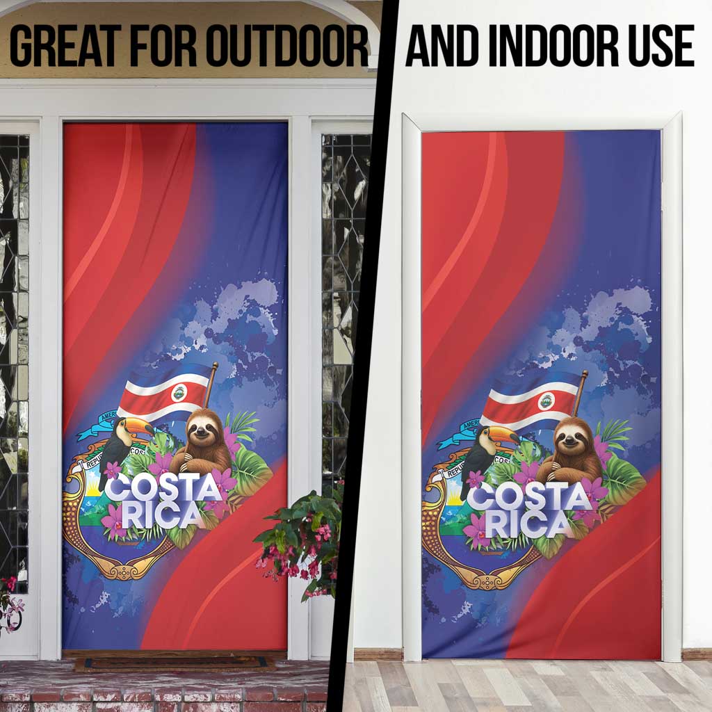 Costa Rica Independence Day Door Cover 204 Years Of Freedom - Wonder Print Shop