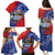 Costa Rica Independence Day Family Matching Puletasi and Hawaiian Shirt 204 Years Of Freedom - Wonder Print Shop