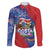 Costa Rica Independence Day Family Matching Puletasi and Hawaiian Shirt 204 Years Of Freedom - Wonder Print Shop