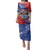 Costa Rica Independence Day Family Matching Puletasi and Hawaiian Shirt 204 Years Of Freedom - Wonder Print Shop