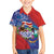 Costa Rica Independence Day Family Matching Summer Maxi Dress and Hawaiian Shirt 204 Years Of Freedom - Wonder Print Shop