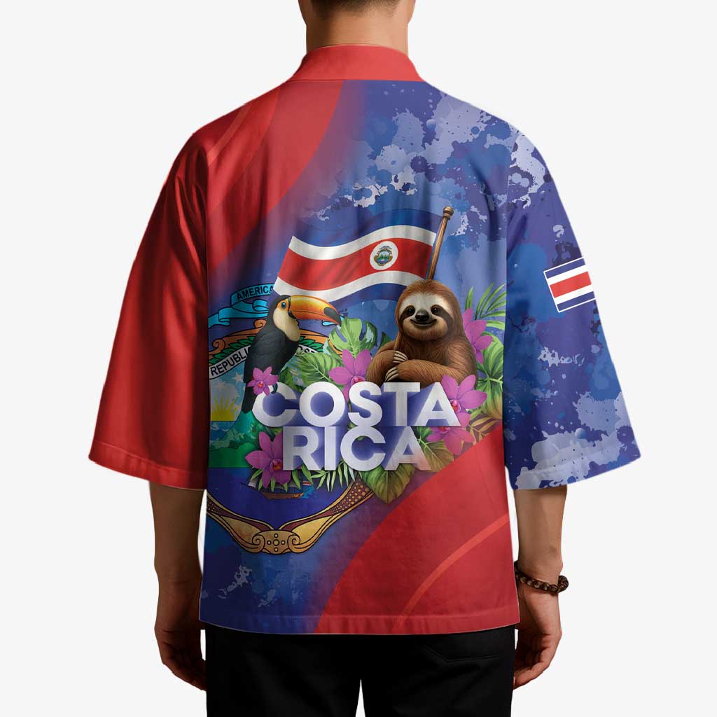 Costa Rica Independence Day Kimono 204 Years Of Freedom - Wonder Print Shop