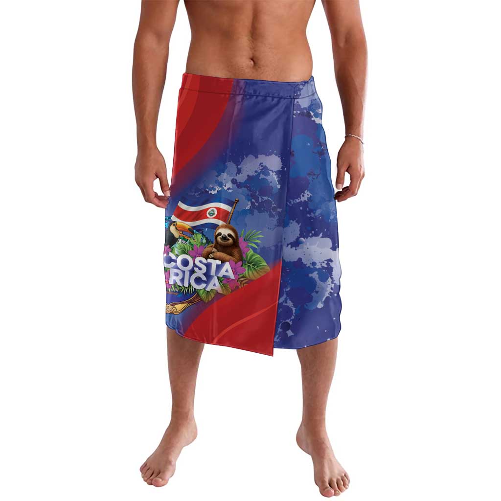 Costa Rica Independence Day Lavalava 204 Years Of Freedom - Wonder Print Shop