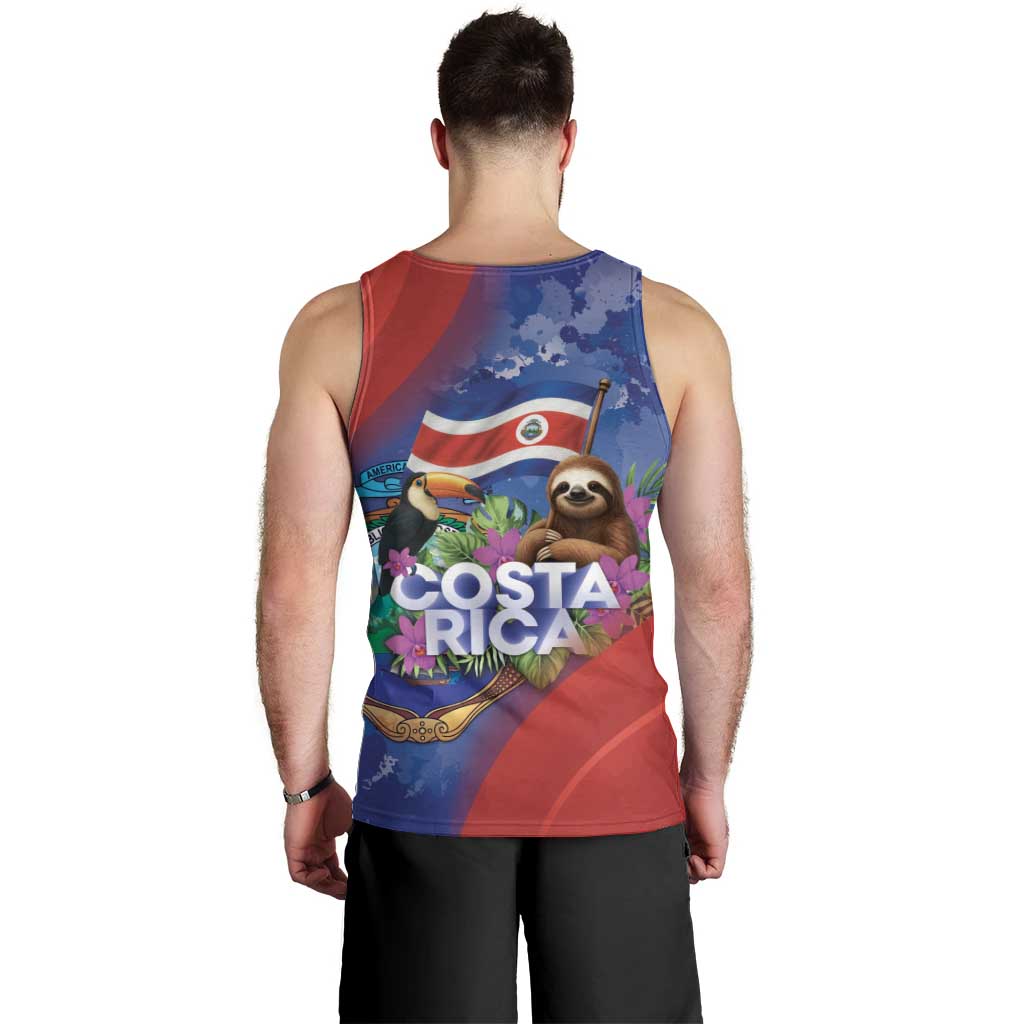 Costa Rica Independence Day Men Tank Top 204 Years Of Freedom - Wonder Print Shop