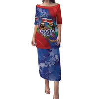 Costa Rica Independence Day Puletasi 204 Years Of Freedom - Wonder Print Shop