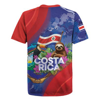 Costa Rica Independence Day Rugby Jersey 204 Years Of Freedom - Wonder Print Shop