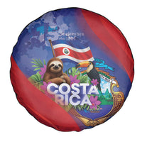 Costa Rica Independence Day Spare Tire Cover 204 Years Of Freedom - Wonder Print Shop