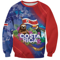 Costa Rica Independence Day Sweatshirt 204 Years Of Freedom - Wonder Print Shop