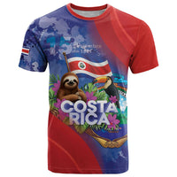 Costa Rica Independence Day T Shirt 204 Years Of Freedom - Wonder Print Shop