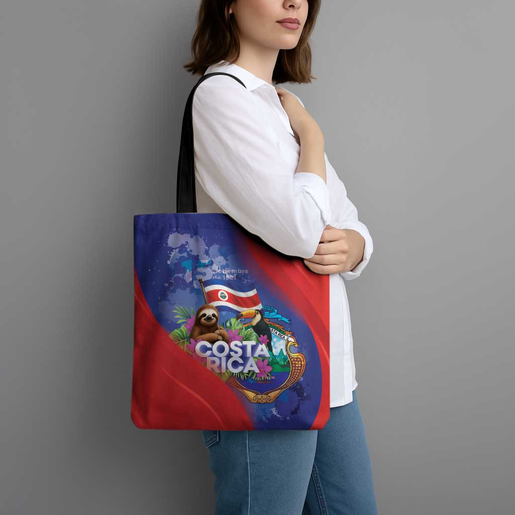 Costa Rica Independence Day Tote Bag 204 Years Of Freedom - Wonder Print Shop